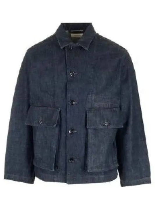 Boxy Denim Jacket Indigo - LEMAIRE - BALAAN 2