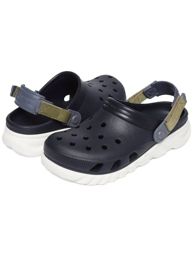 Duet Max Clog Sandals Navy - CROCS - BALAAN 7