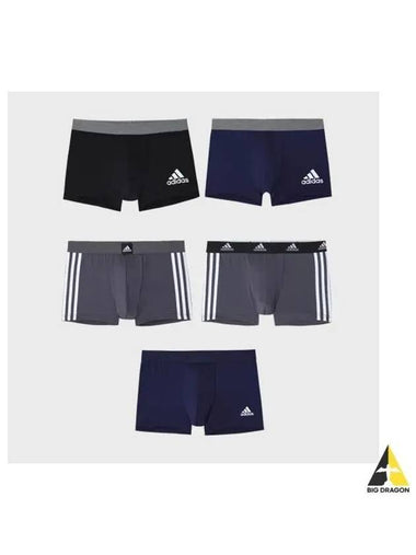 adidas UNDERWEAR Performance Black Edition Draws 5 Pack - ADIDAS - BALAAN 1