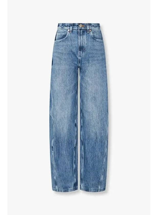 Seam line point balloon jeans indigo - ALEXANDER WANG - BALAAN 1