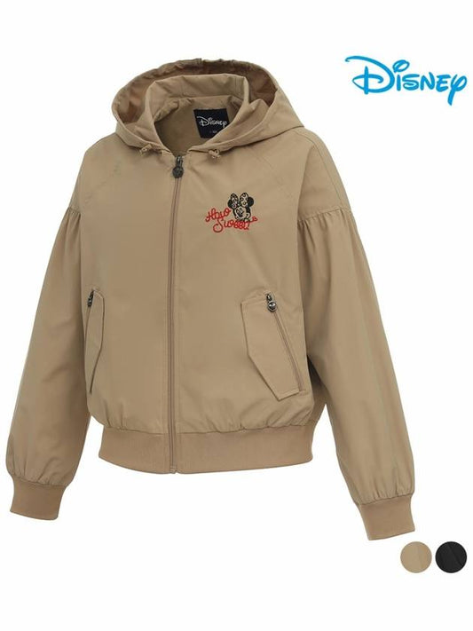 Women s Shirring Hooded Short Jumper DN3LJP002 - DISNEY GOLF - BALAAN 1