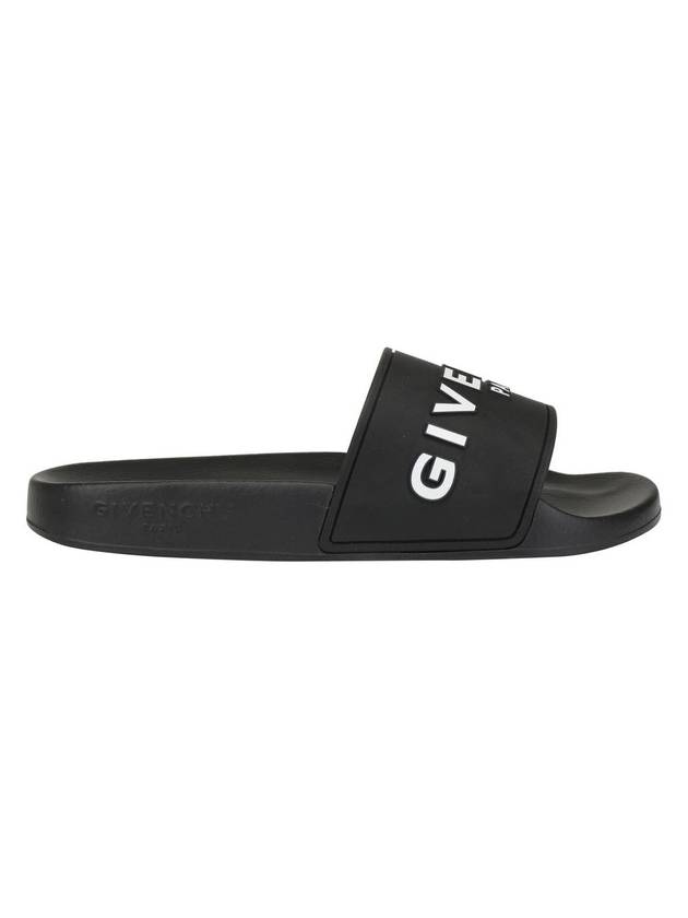 Flat Slippers Black - GIVENCHY - BALAAN 1