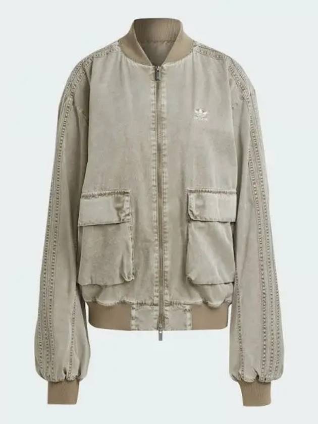 Adilenium 2 Washed Bomber Jacket Olive Strata - ADIDAS - BALAAN 2