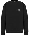 CD Heart Embroidered Sweatshirt Black - DIOR - BALAAN 1