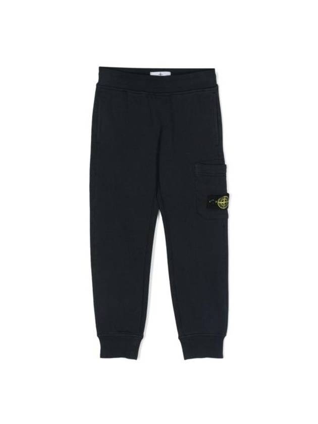 Kids Straight Pants Pant 801661540 V0020 BLUE BLUE - STONE ISLAND - BALAAN 1