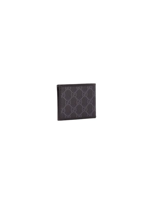 Interlocking GG Mini Half Wallet Black - GUCCI - BALAAN 3