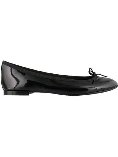 Cendrillon Sole Rubber Ballerina Black - REPETTO - BALAAN 1