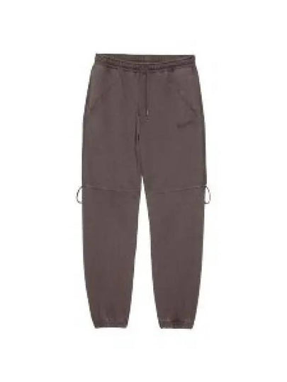 Camargue Clay Logo Cotton Jogging Pants Dark Brown - JACQUEMUS - BALAAN 2