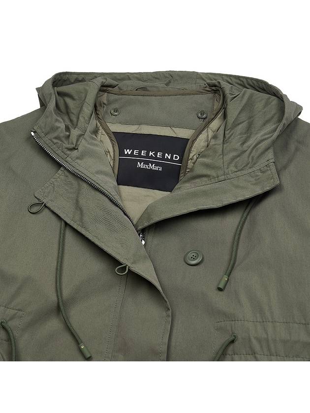 Weekend Fumeto Water Repellent Cape Padding Khaki 5026054106001 - MAX MARA - BALAAN 11