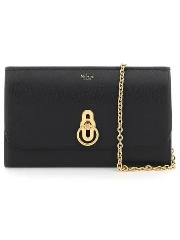 Amberley Classic Grain Leather Cross Bag Black - MULBERRY - BALAAN 2