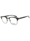Eyewear MB0164O 001 Lower Gold Frame Glasses Black - MONTBLANC - BALAAN 3