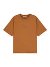 Logo Crew Neck Short Sleeve T-Shirt Orange - ACNE STUDIOS - BALAAN 2