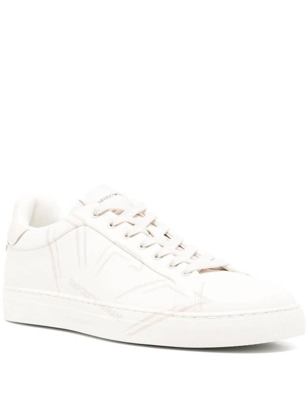 Emporio Armani Sneakers White - EMPORIO ARMANI - BALAAN 4