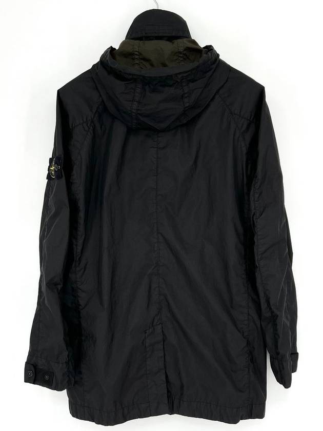 Membrana windbreaker hooded jacket black size M - STONE ISLAND - BALAAN 5