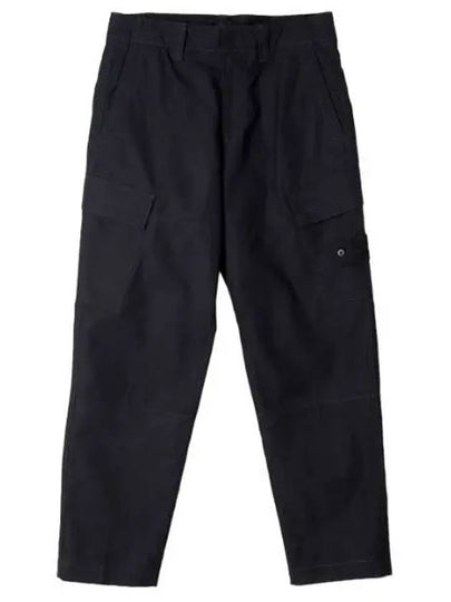 Ghost Piece O Ventile Cargo Straight Pants Black - STONE ISLAND - BALAAN 2