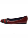 253315 AB8H0 Red Flat Shoes - GUCCI - BALAAN 4