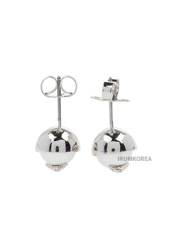 Olga Pearl Small Earrings Silver - VIVIENNE WESTWOOD - BALAAN 3