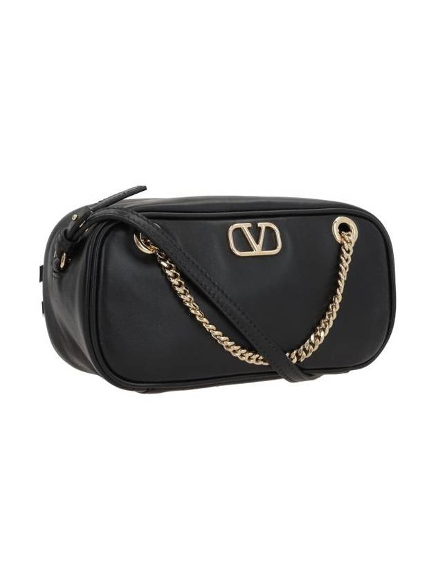 Garavani V Logo Signature Cross Bag Black - VALENTINO - BALAAN 2