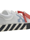 Vulcanized Low Top Sneakers White Light Blue - OFF WHITE - BALAAN 11