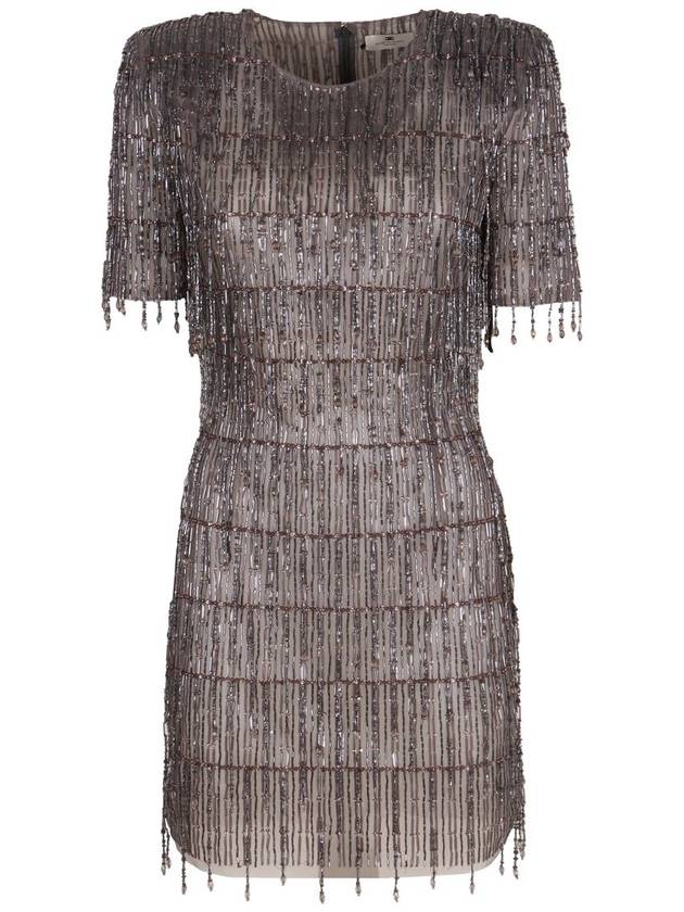 Elisabetta Franchi Sequin Mini-Dress - ELISABETTA FRANCHI - BALAAN 1