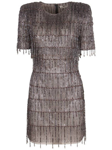 Elisabetta Franchi Sequin Mini-Dress - ELISABETTA FRANCHI - BALAAN 1