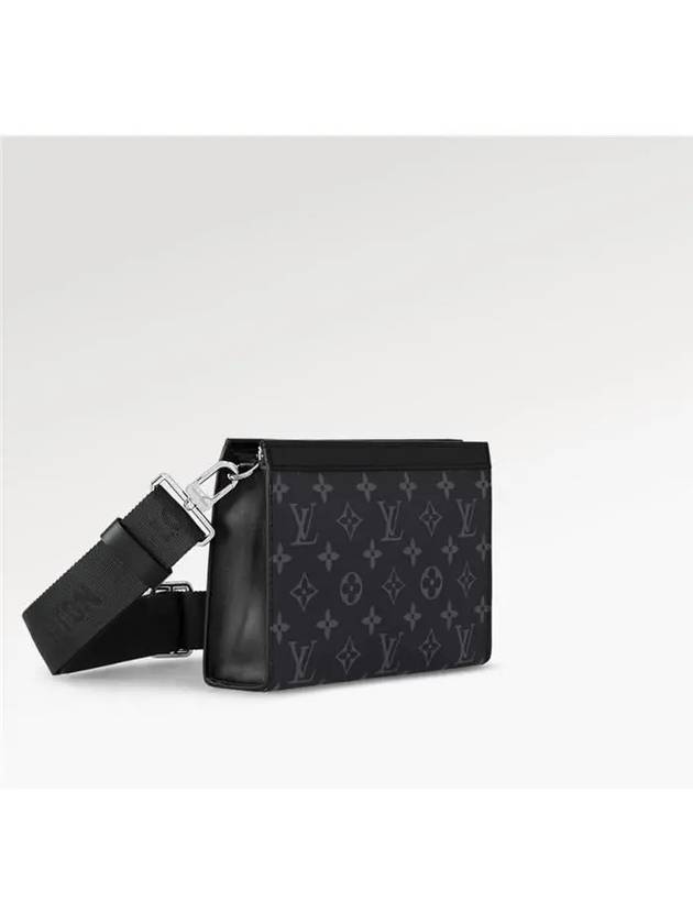 Gaston Wearable Long Wallet Black - LOUIS VUITTON - BALAAN 3