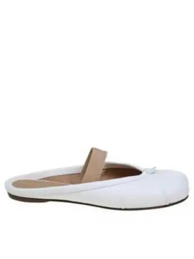 Tabi Ballerina Elastic Band Mule Ivory Nude S39WZ0103P6853HA333 - MAISON MARGIELA - BALAAN 1