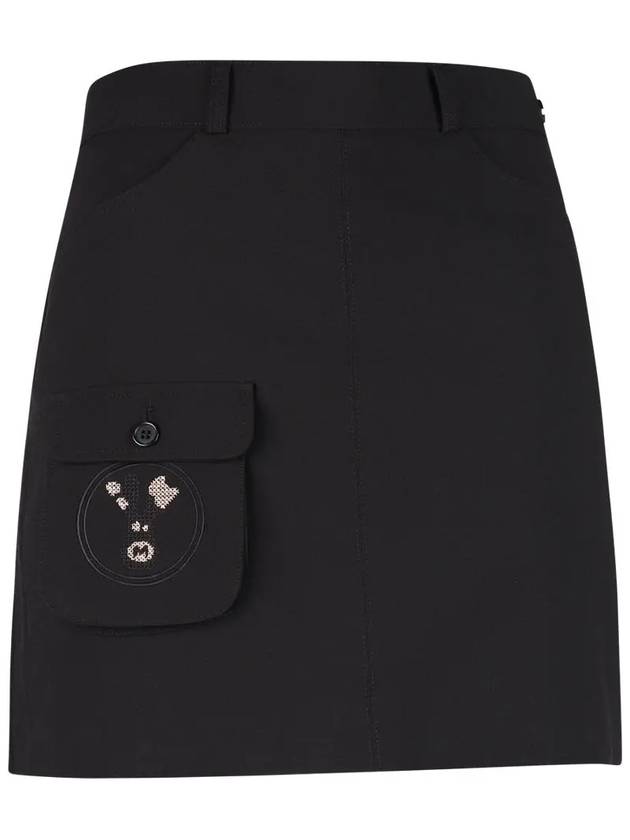 Women s Cute Pocket Back Pleated Culottes Skirt BMU4A128W - LUX GOLF - BALAAN 2