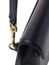 V Logo Leather Cross Tote Bag Black - VALENTINO - BALAAN 9