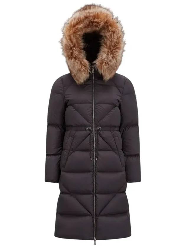 BUSARD 999 black women s long padded jacket - MONCLER - BALAAN 1