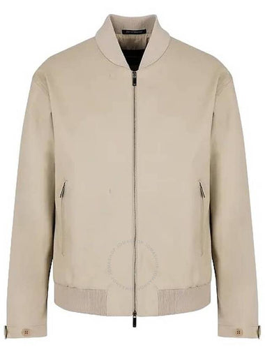 Emporio Armani Panelled Gabardine Blouson Jacket, Brand Size 50 (US Size 40) - EMPORIO ARMANI - BALAAN 1