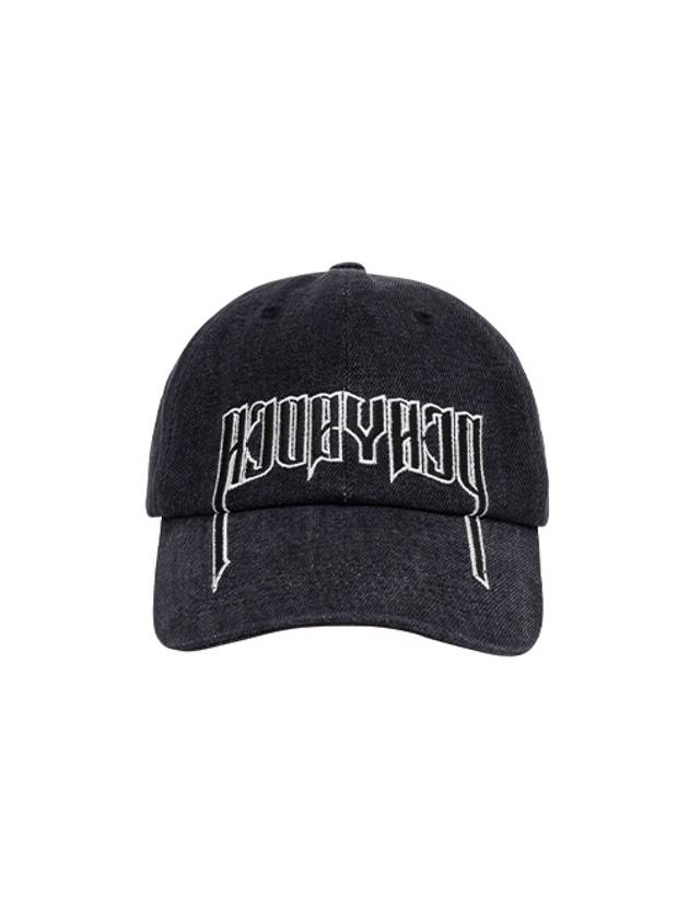 Arch Logo Denim Ball Cap Black - AJOBYAJO - BALAAN 2