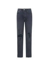 90s Pinch Waist Straight Jeans Black - AGOLDE - BALAAN 1