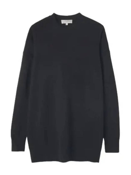 Oversized crew neck black knit - STUDIO NICHOLSON - BALAAN 1