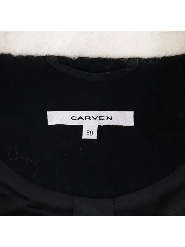 Smith Market used luxury goods Carvin black coat women s clothing - CARVEN - BALAAN 4