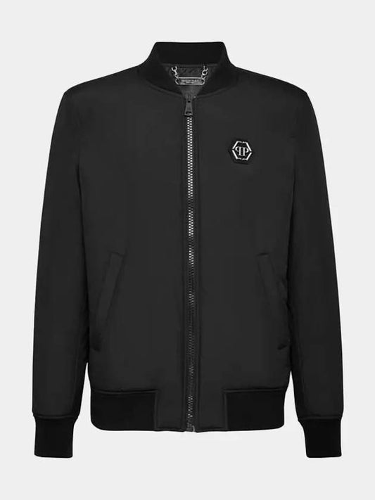 PP logo blouson jacket black men s MRB1602 PNY002N 02 - PHILIPP PLEIN - BALAAN 2