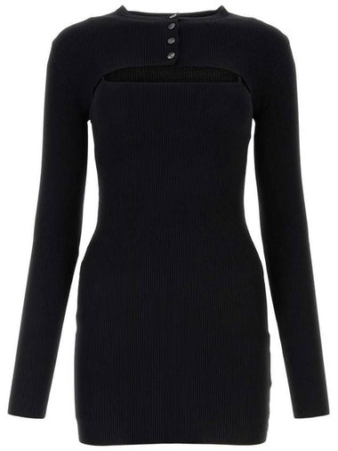 Alexander Wang Knitted Mini Dress - ALEXANDER WANG - BALAAN 1