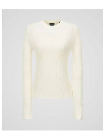 Aiace RN light cream women s knit - DUVETICA - BALAAN 1