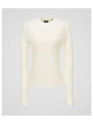 Aiace RN light cream women s knit - DUVETICA - BALAAN 1