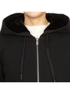 Classic Bunny 2 Zip Up Hoodie Black Lining Black - MOOSE KNUCKLES - BALAAN 8