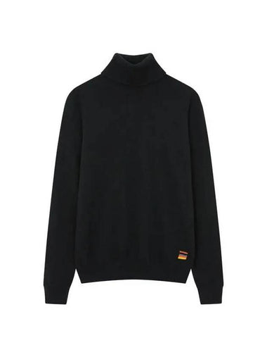 Women s Cashmere Roll Neck Knit Black 271803 - PAUL SMITH - BALAAN 1