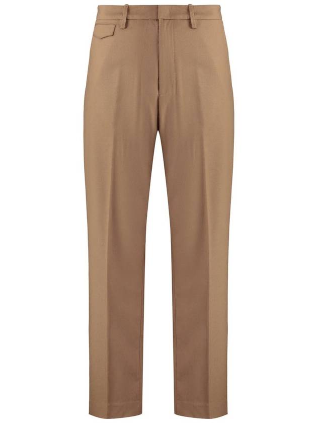 Dondup Louis Virgin Wool Trousers - DONDUP - BALAAN 1