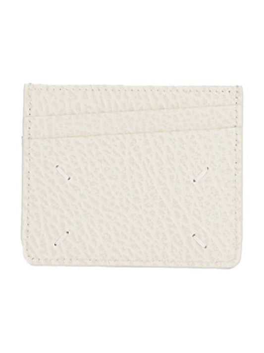 Four Stitch Card Wallet White - MAISON MARGIELA - BALAAN 1