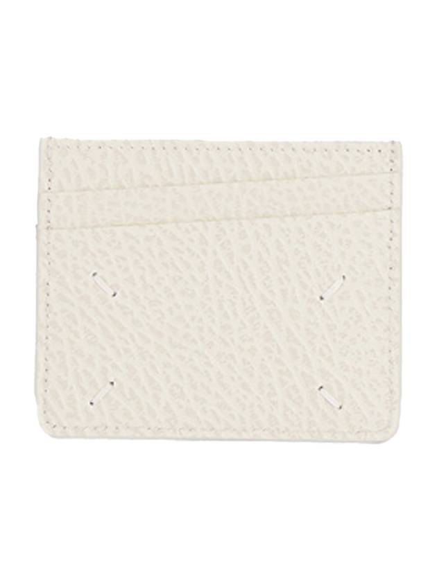 Four Stitch Card Wallet White - MAISON MARGIELA - BALAAN 1