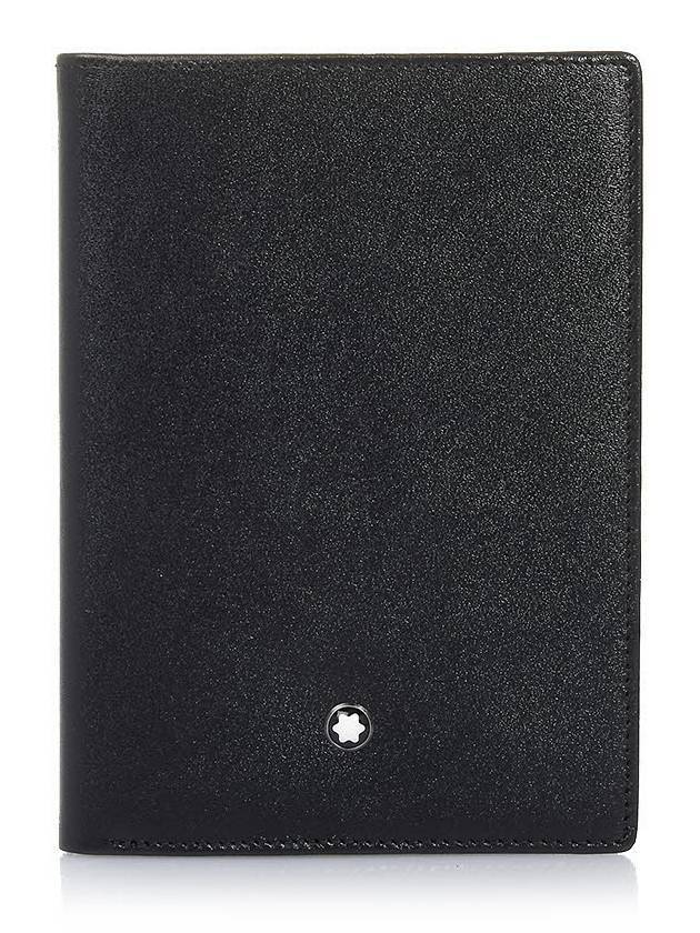 MONTBLANC Meisterst?ck 4cc Halfwallet Black 11987 – BALAAN