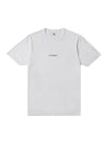 Logo Print Cotton Short Sleeve T-Shirt White - CP COMPANY - BALAAN 1