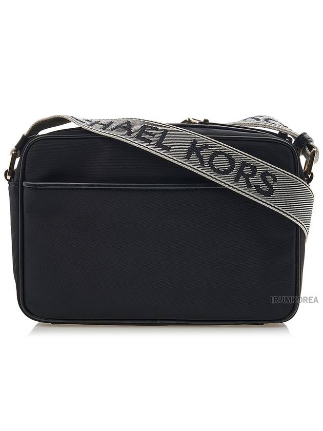 Jet Set Lettering Logo Cross Bag Black - MICHAEL KORS - BALAAN 4