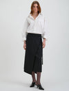 WRAP MIDI SKIRT_2colors - MAGJAY - BALAAN 4