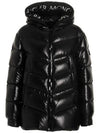 Clair Quilted Short Padding Black - MONCLER - BALAAN.