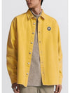 AND STONE ISLAND OVERSHIRT YELLOW COTTON - DIOR - BALAAN 4